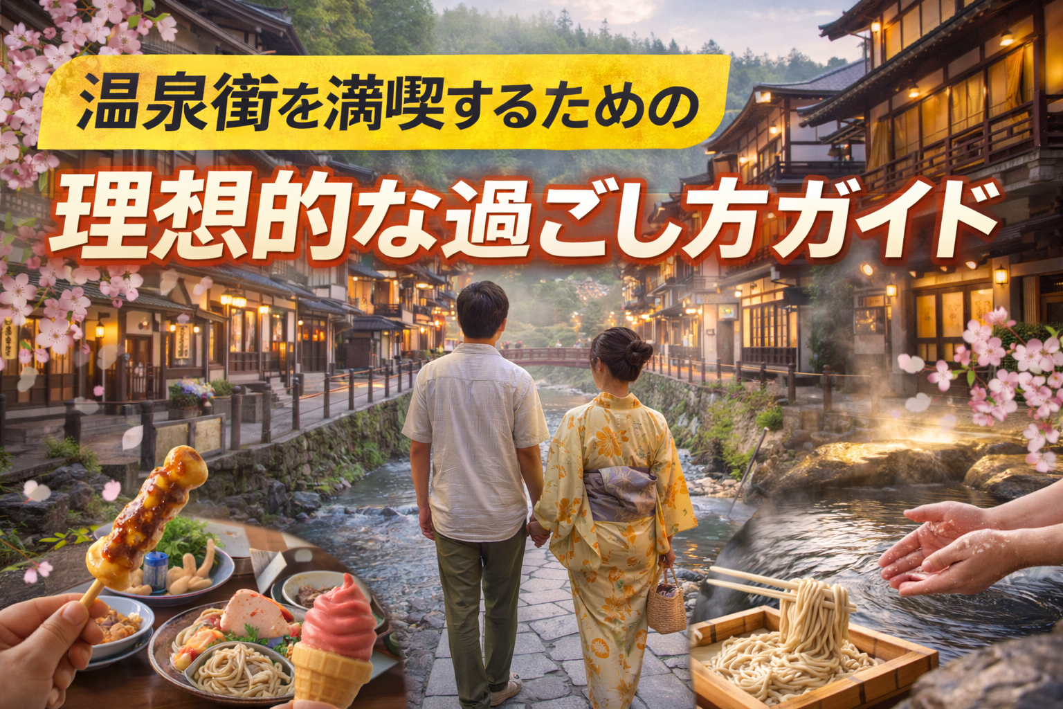 温泉街を満喫するための理想的な過ごし方ガイド