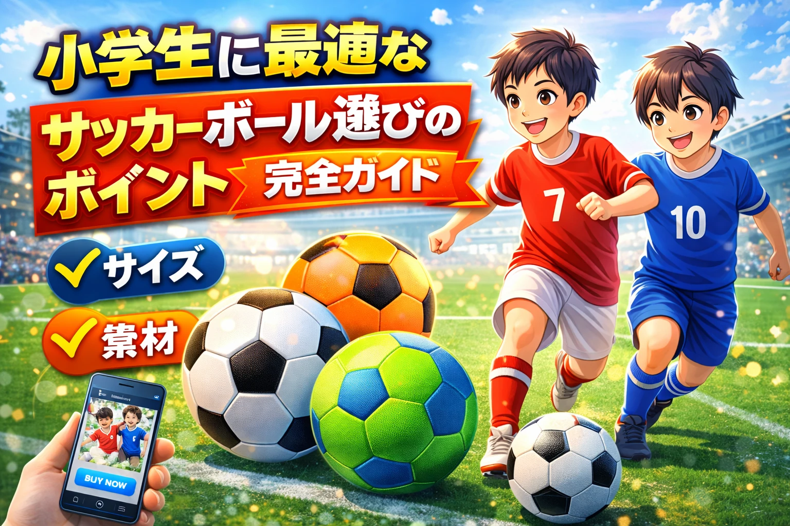 小学生に最適なサッカーボール選びのポイント完全ガイド