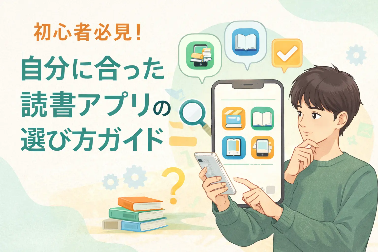 初心者必見！自分に合った読書アプリの選び方ガイド
